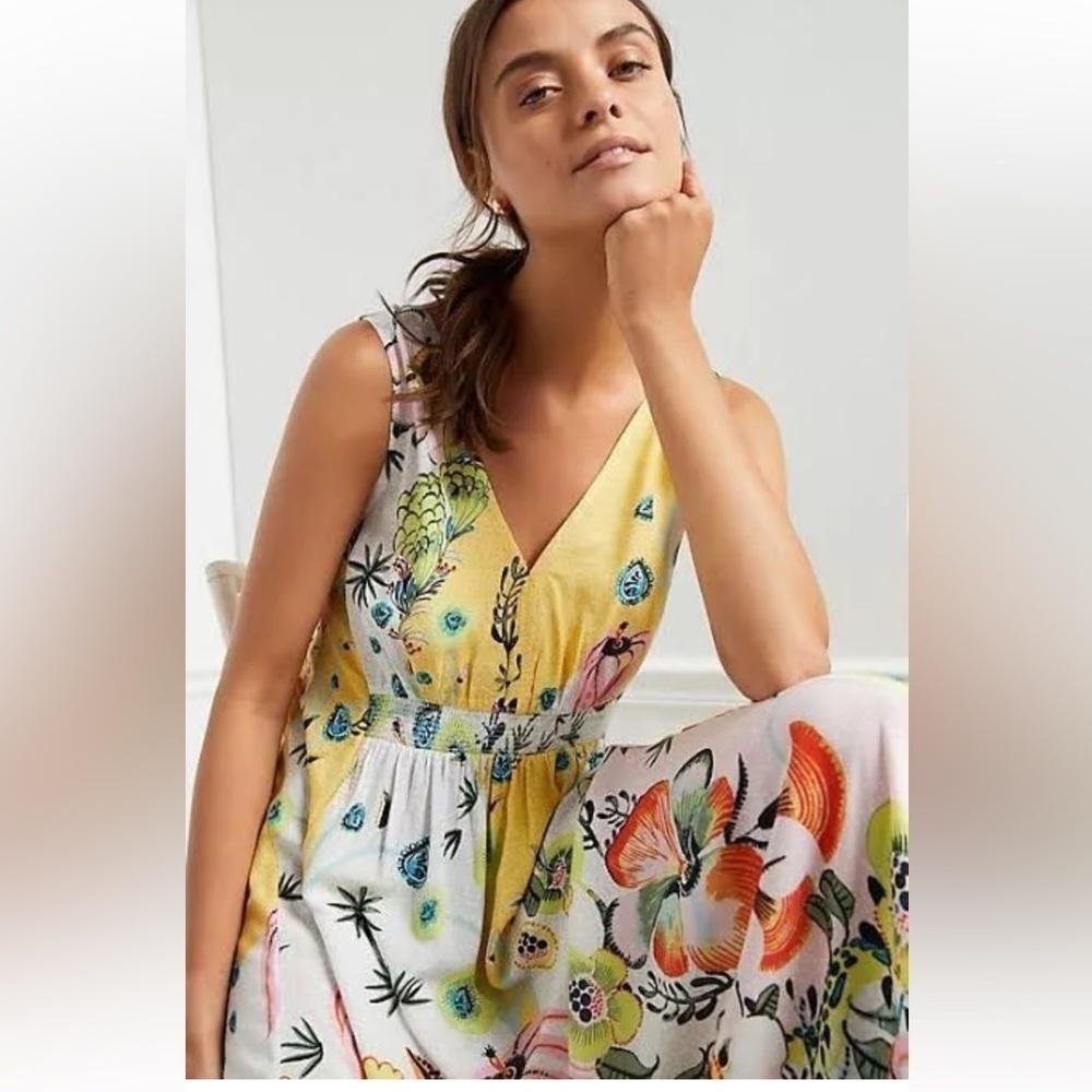 Anthropologie Margaux Sleep Dress Size small